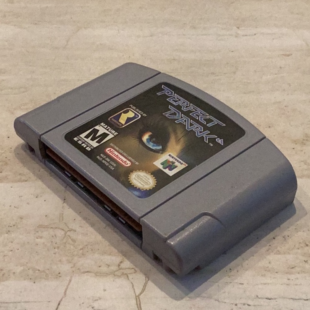 Perfect Dark Nintendo 64 Game N64 Authentic Tested Working - Picture 4 of 8